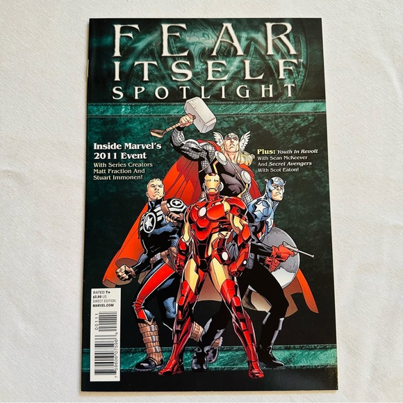 💚 FEAR ITSELF SPOTLIGHT COMIC BOOK - Picture 1 of 16